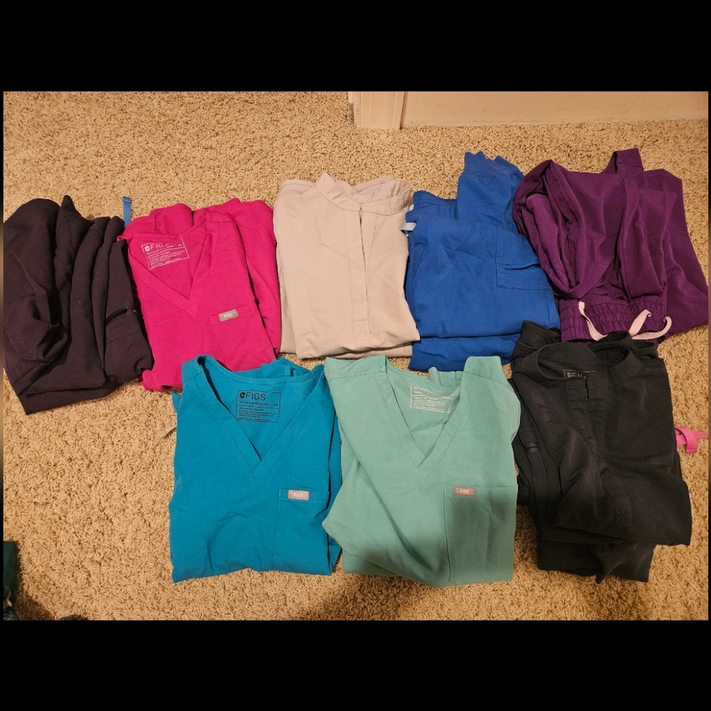 8 Figs Joggers Scrub Sets XS